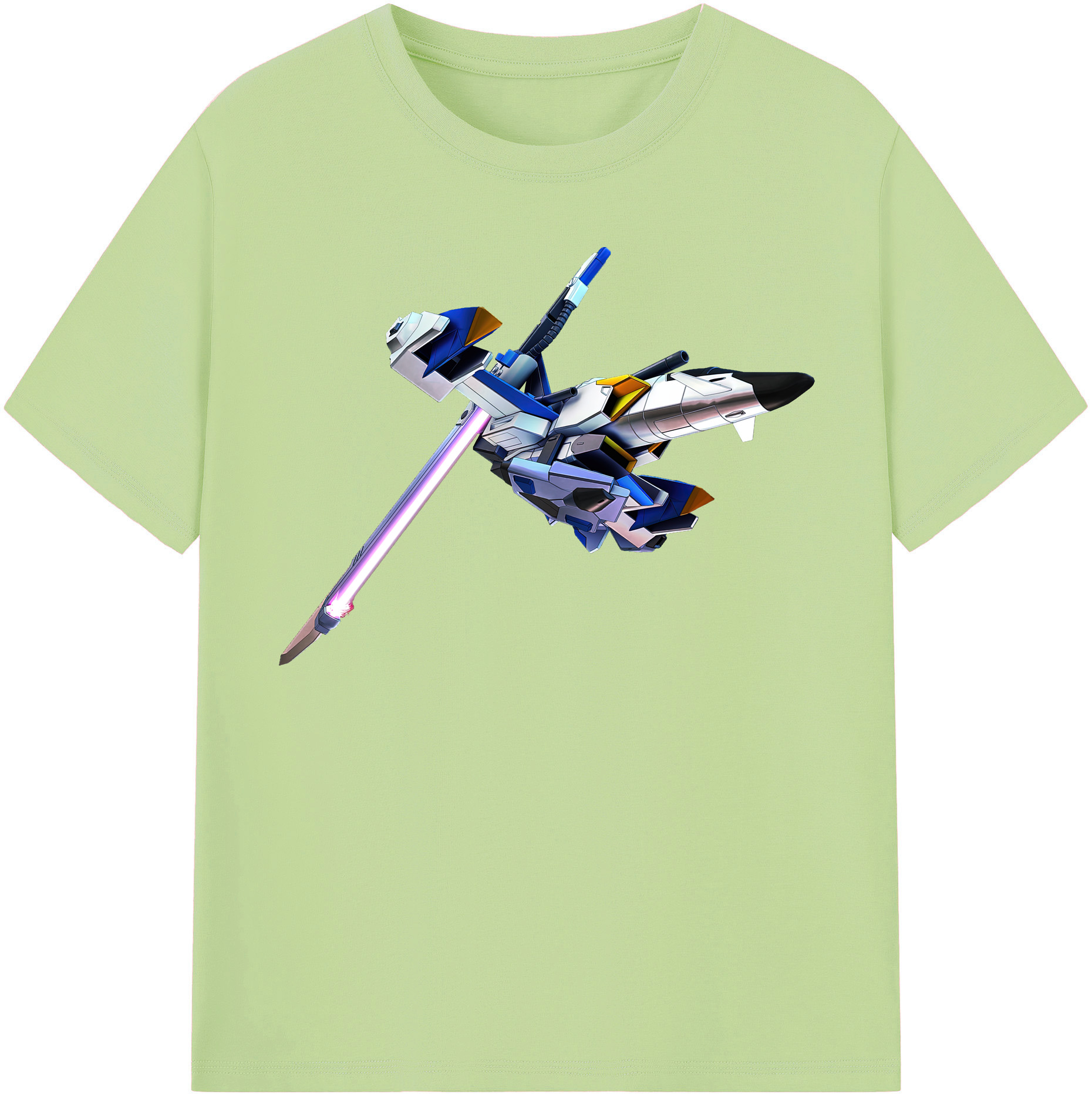 （画像用） 機動戦士ガンダム Mobile Suit Gundam 綿100％半袖Tシャツ（フロントプリント）